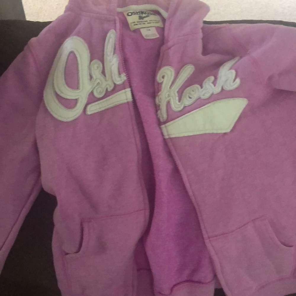 Fantastic condition grls Osh Kosh hoodie Size 14.